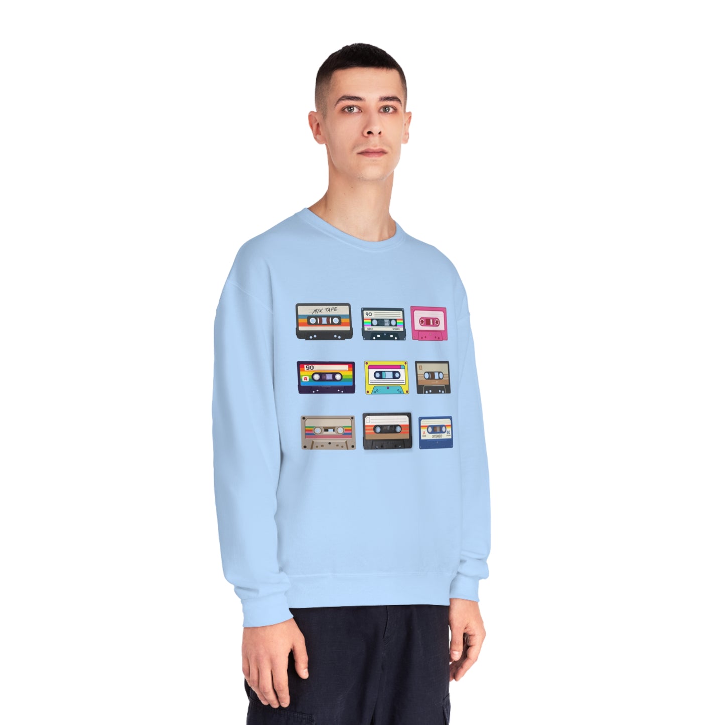 Cassettes Unisex NuBlend® Crewneck Sweatshirt