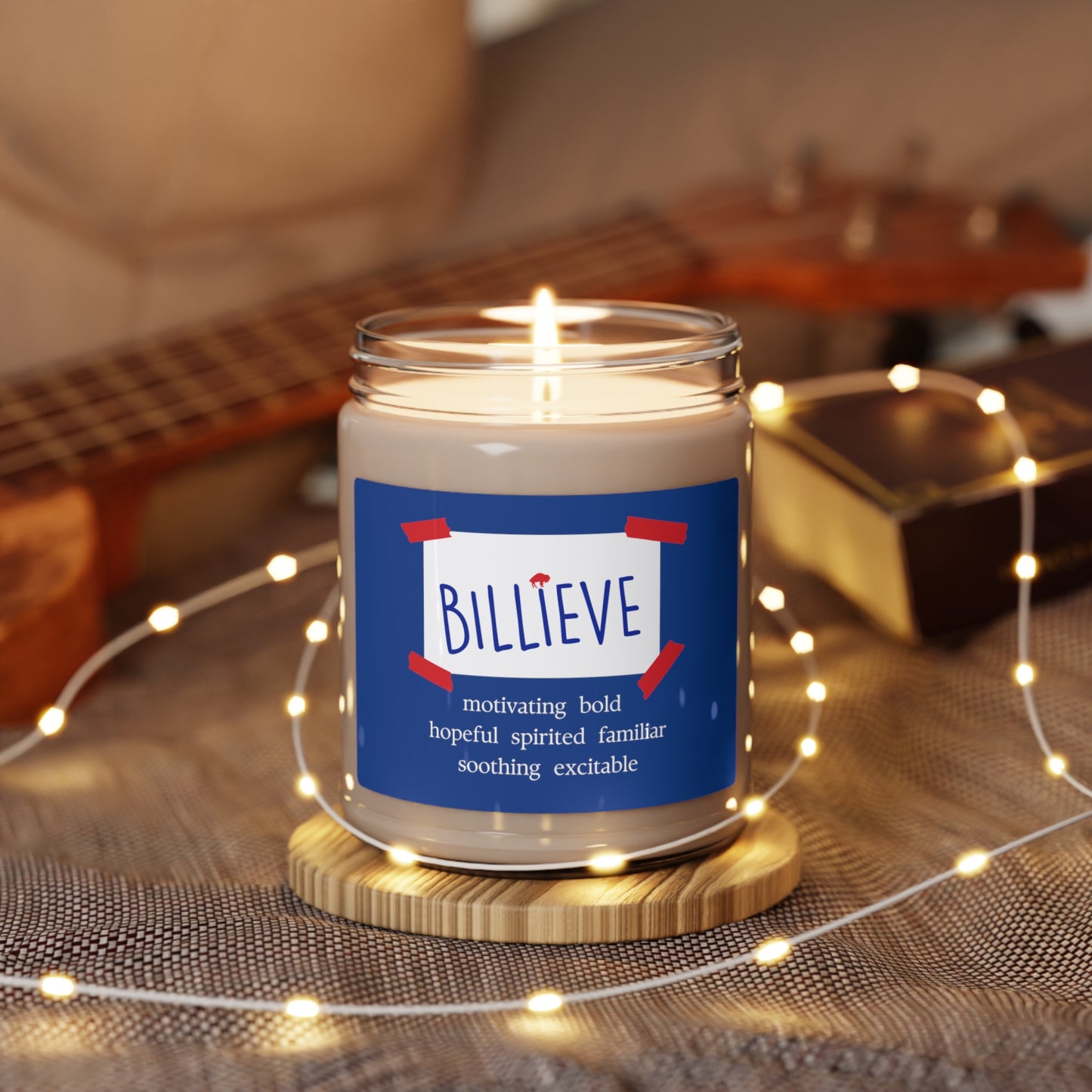 Billieve Scented Soy Candle, 9oz