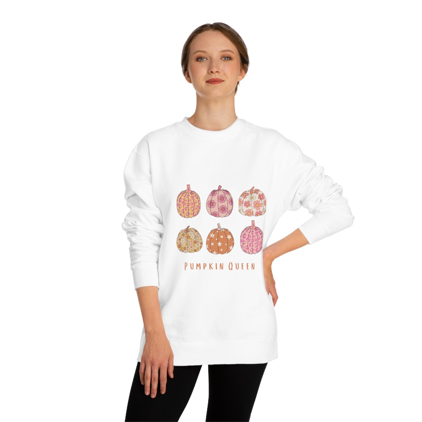 Pumpkin Queen Unisex Crew Neck Sweatshirt