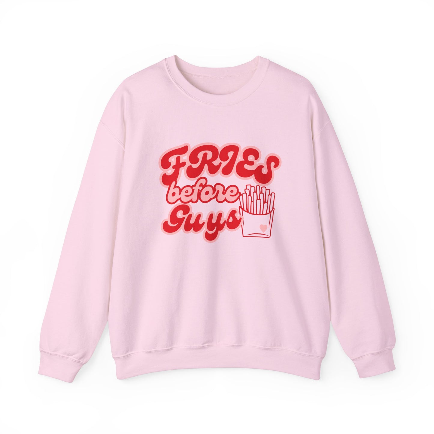 Fries Before Guys Unisex Heavy Blend™ Crewneck Sweatshirt