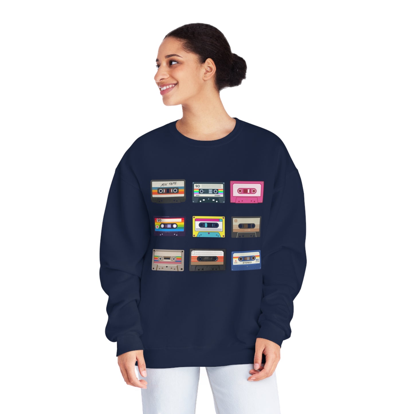 Cassettes Unisex NuBlend® Crewneck Sweatshirt