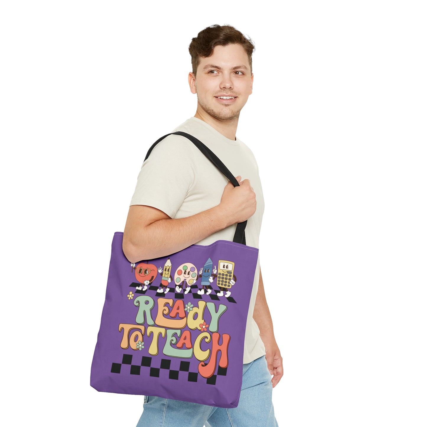 Ready to Teach Tote Bag (AOP)