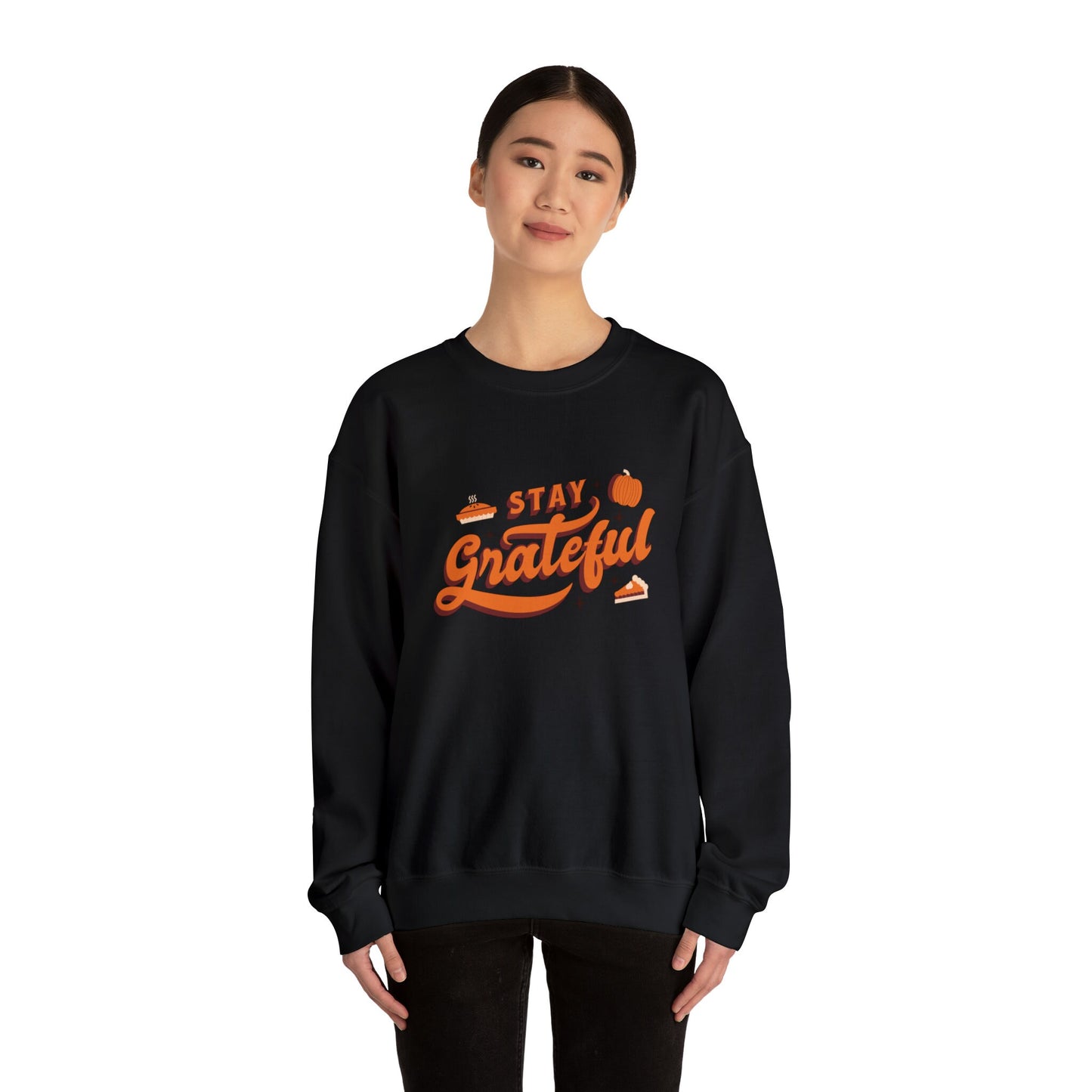 Stay Grateful Unisex Heavy Blend™ Crewneck Sweatshirt