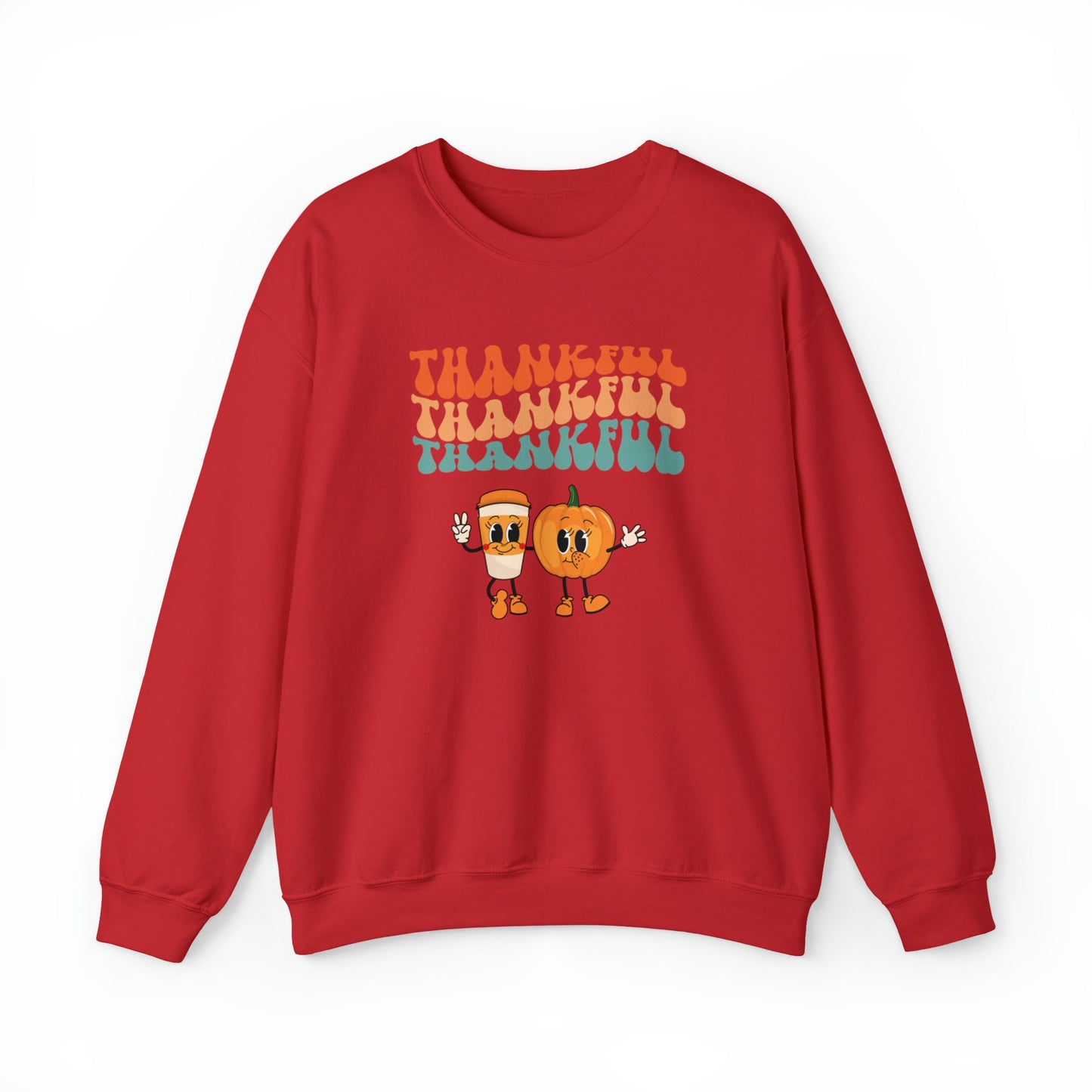 Thankful Thankful Thankful Unisex Heavy Blend™ Crewneck Sweatshirt