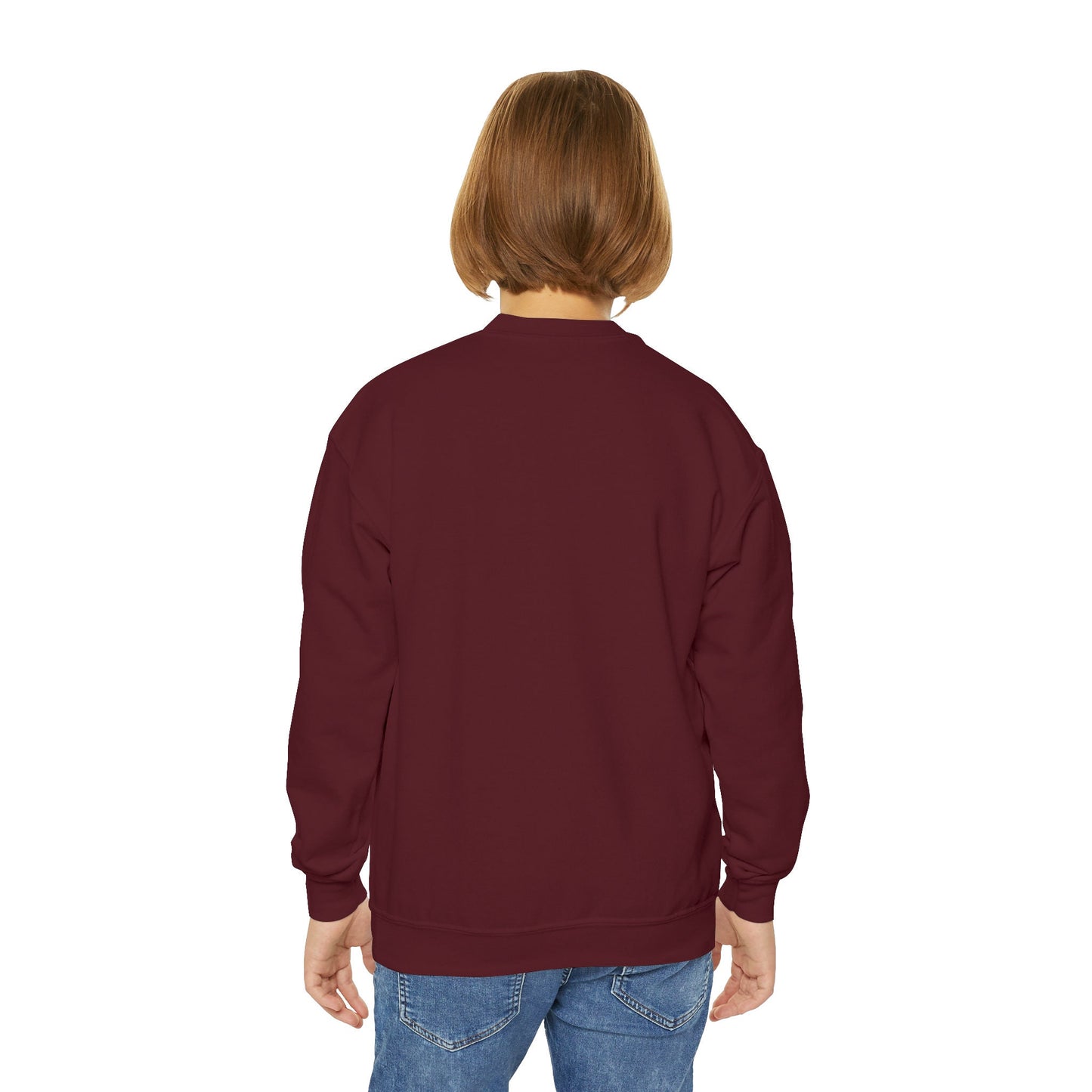 Turkey with Sunglasses Youth Crewneck Sweatshirt