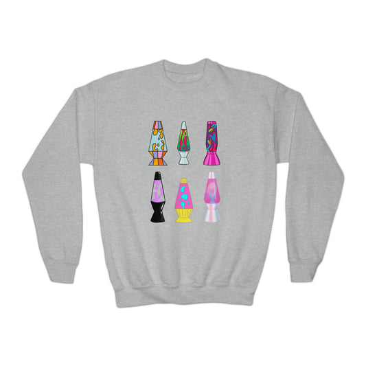 Lava Lamps Youth Crewneck Sweatshirt
