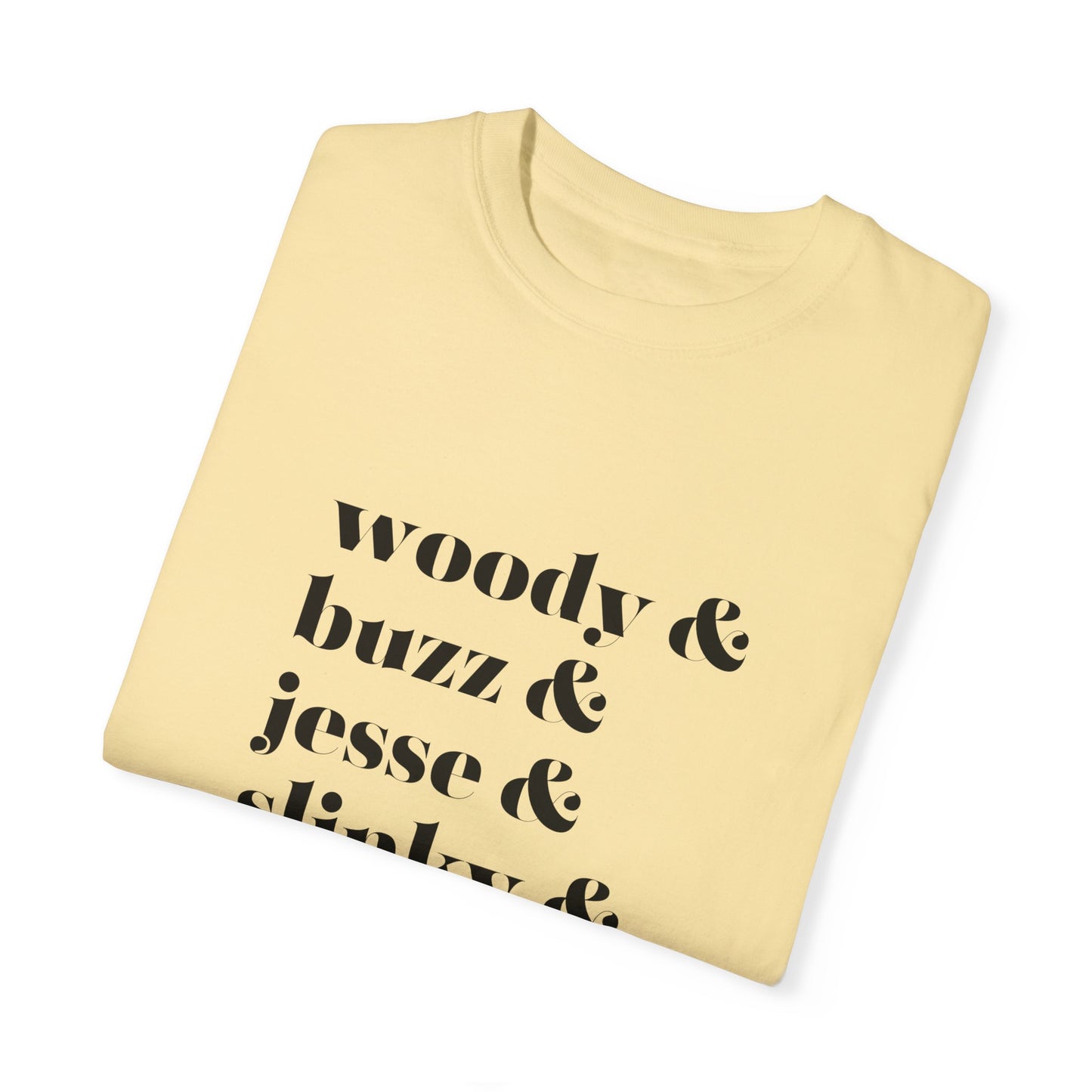 Woody Buzz Jesse Unisex Garment-Dyed T-shirt