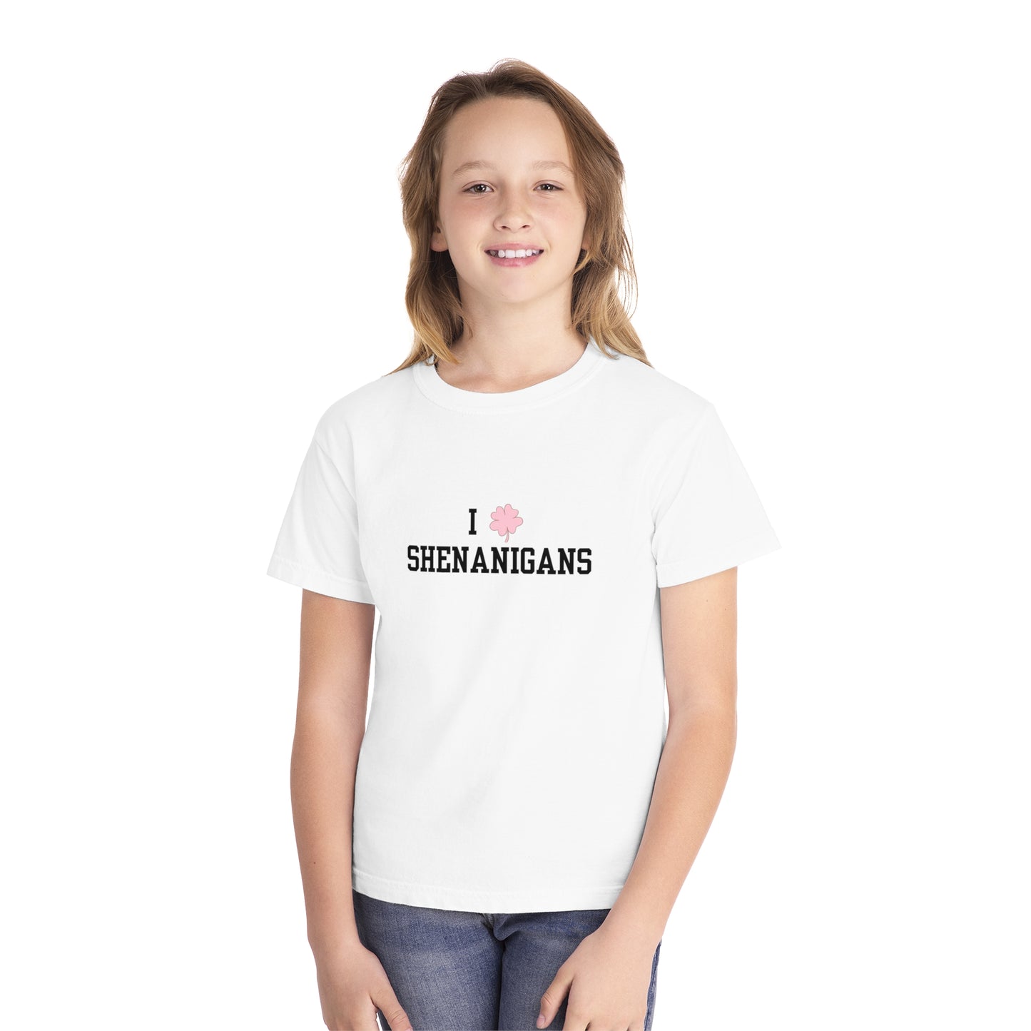 I <3 Shenanigans Youth Midweight Tee