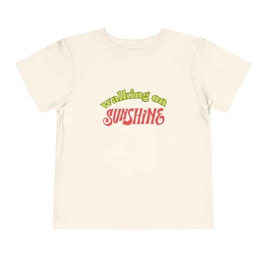 Walking on Sunshine Toddler Short Sleeve Tee