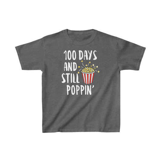 100 Days and Still Poppin' Kids Heavy Cotton™ Tee