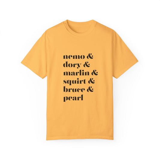 Nemo Dory Marlin Unisex Garment-Dyed T-shirt
