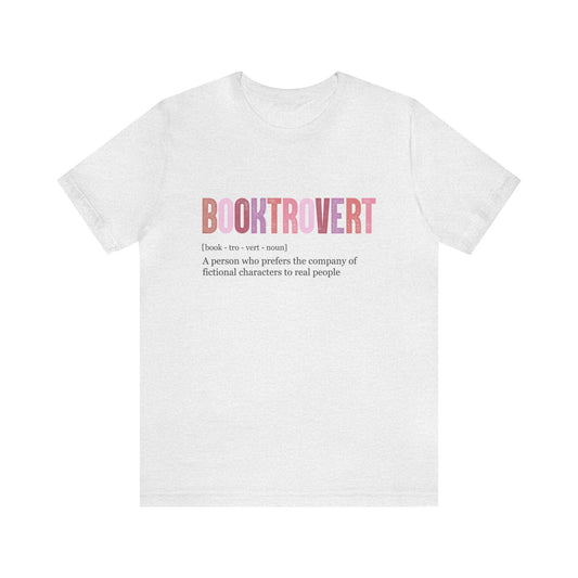 Booktrovert Unisex Jersey Short Sleeve Tee
