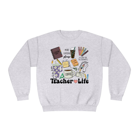Teacher Things Unisex NuBlend® Crewneck Sweatshirt