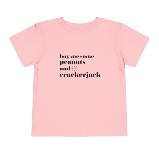 Peanuts and Crackerjack Toddler Short Sleeve Tee