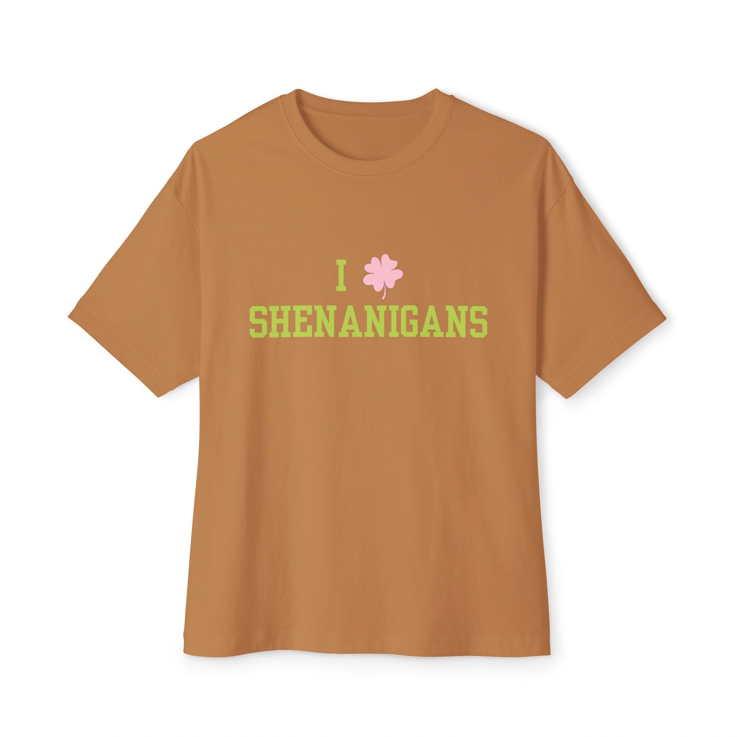 I <3 Shenanigans Unisex Oversized Boxy Tee