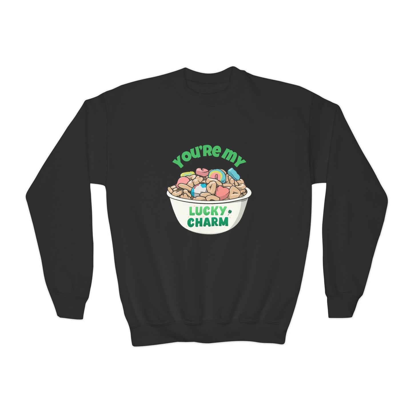 You're My Lucky Charm Youth Crewneck Sweatshirt