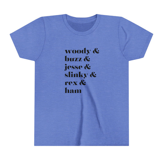 Woody Buzz Jesse Youth Short Sleeve Tee
