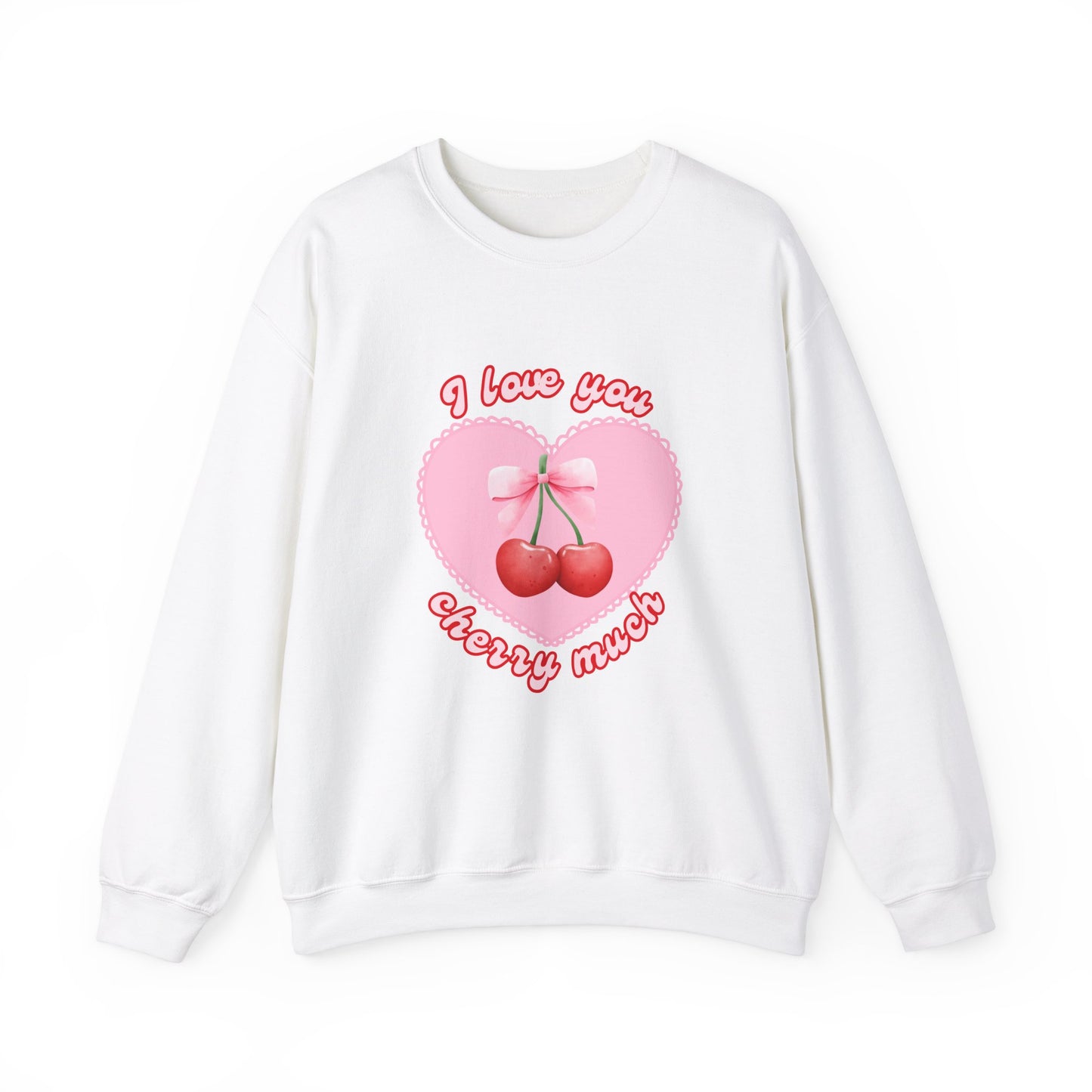 I Love You Cherry Much Unisex Heavy Blend™ Crewneck Sweatshirt