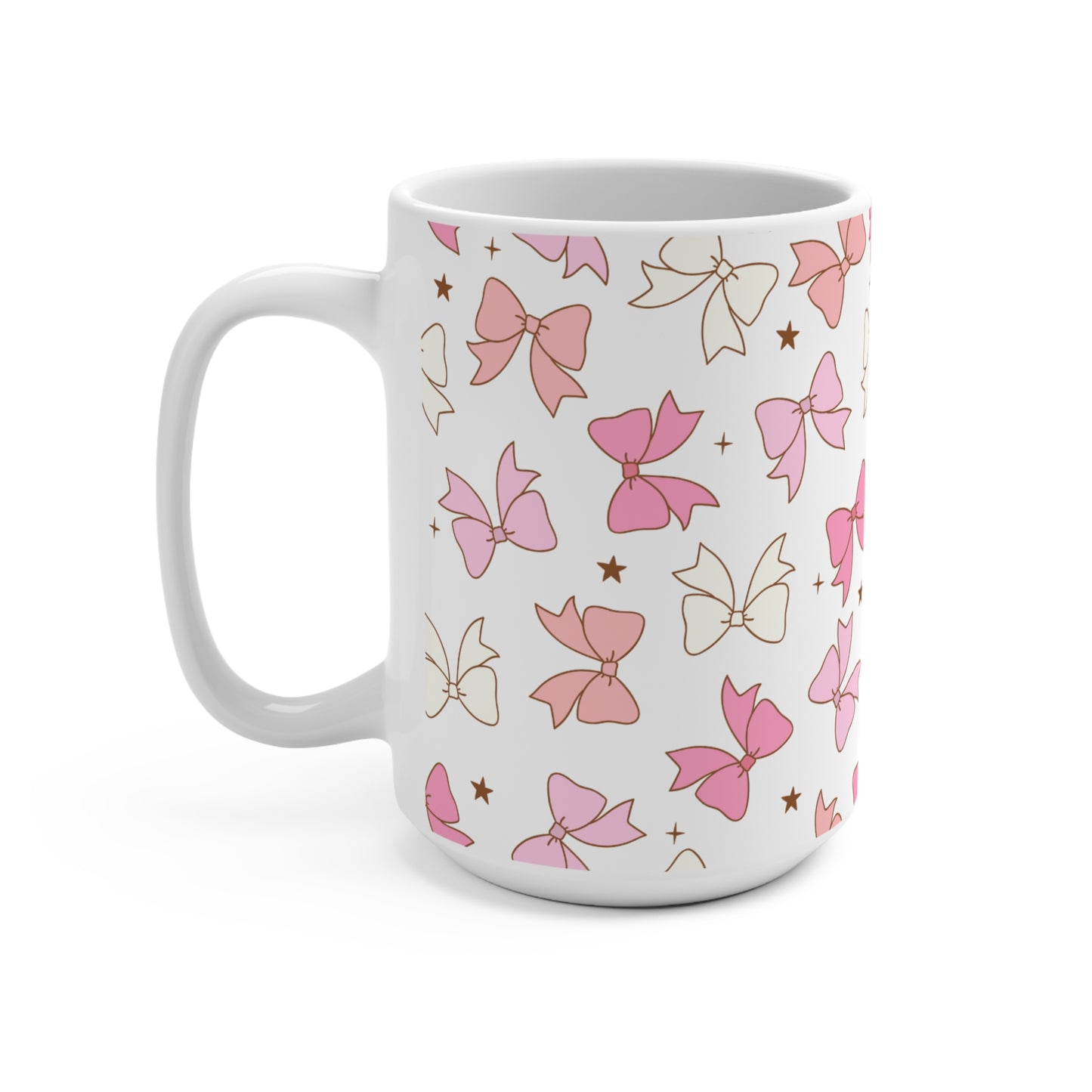 Bows and Stars Mug 15oz