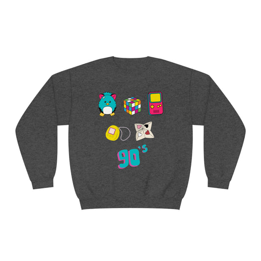 90's Pop Culture Unisex NuBlend® Crewneck Sweatshirt