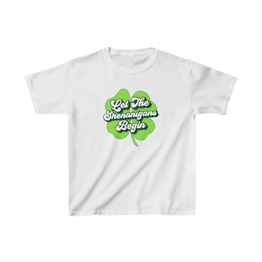 Let the Shenanigans Begin Kids Heavy Cotton™ Tee