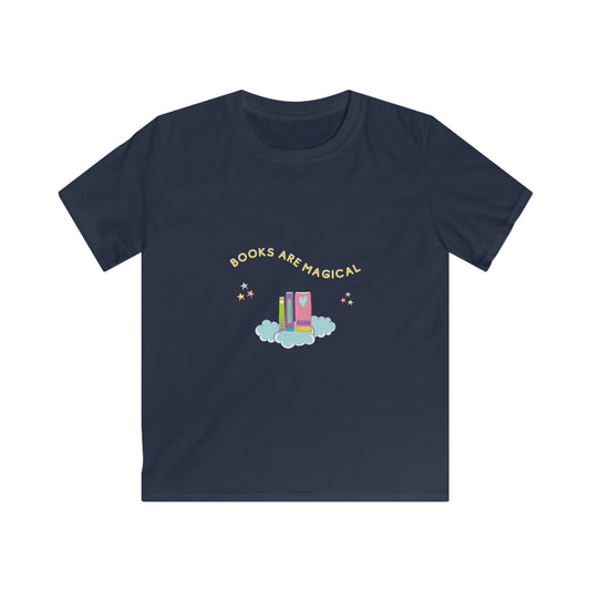 Books are Magical Kids Softstyle Tee