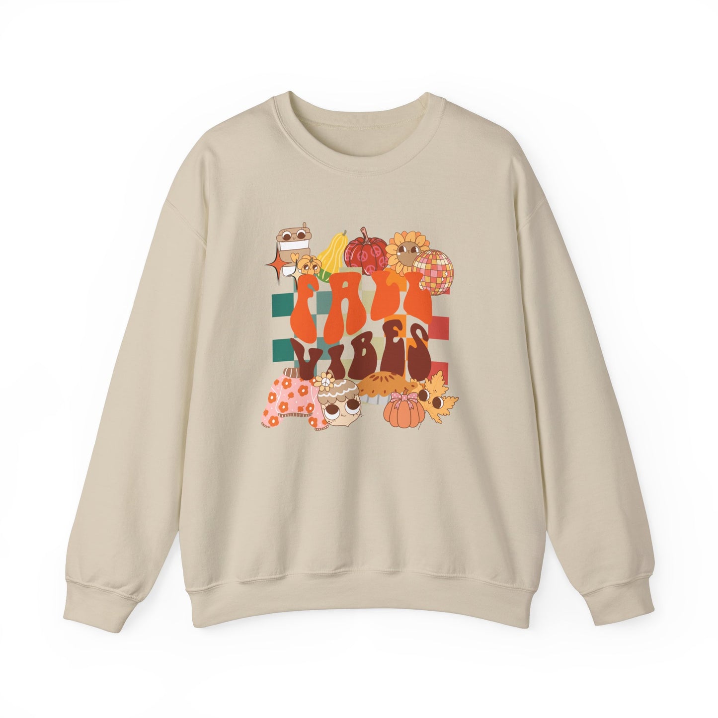 Fall Vibes Unisex Heavy Blend™ Crewneck Sweatshirt