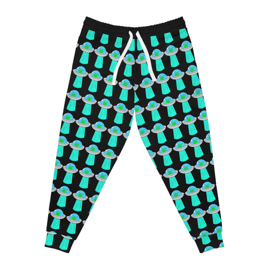 Alien Spaceships Athletic Joggers (AOP)
