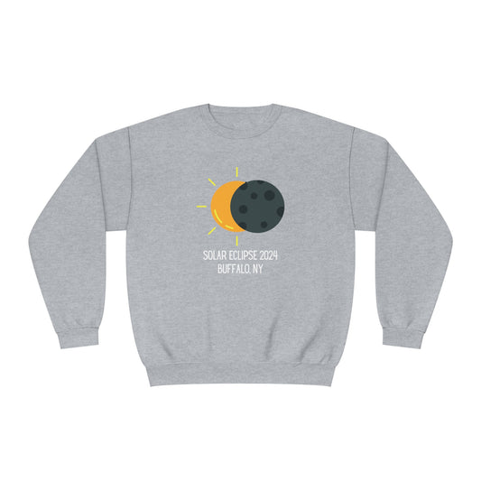 Solar Eclipse Buffalo NY Unisex NuBlend® Crewneck Sweatshirt