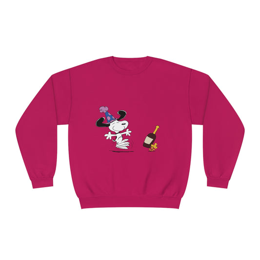 Snoopy New Year Unisex NuBlend® Crewneck Sweatshirt
