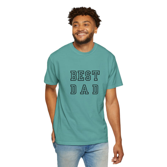Best Dad Unisex Garment-Dyed T-shirt