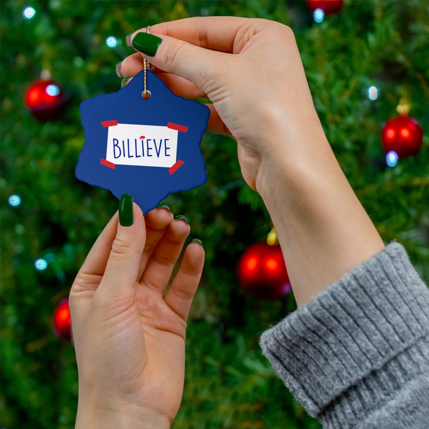 Billieve Ceramic Ornament