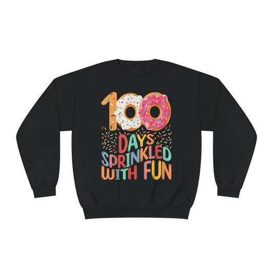 100 Days Sprinkled with Fun Unisex NuBlend® Crewneck Sweatshirt