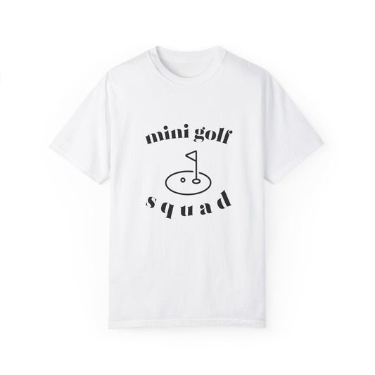 Mini Golf Squad Unisex Garment-Dyed T-shirt