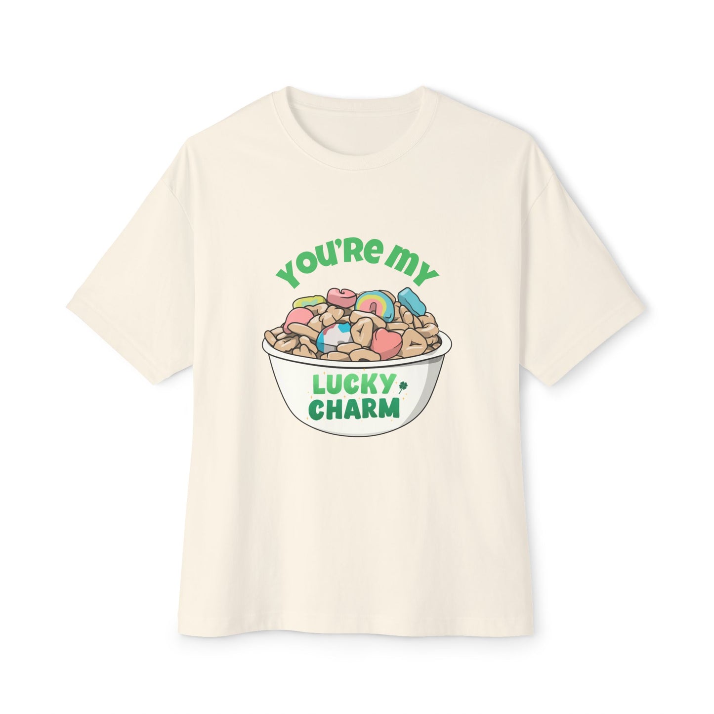 You're My Lucky Charm Unisex Oversized Boxy Tee