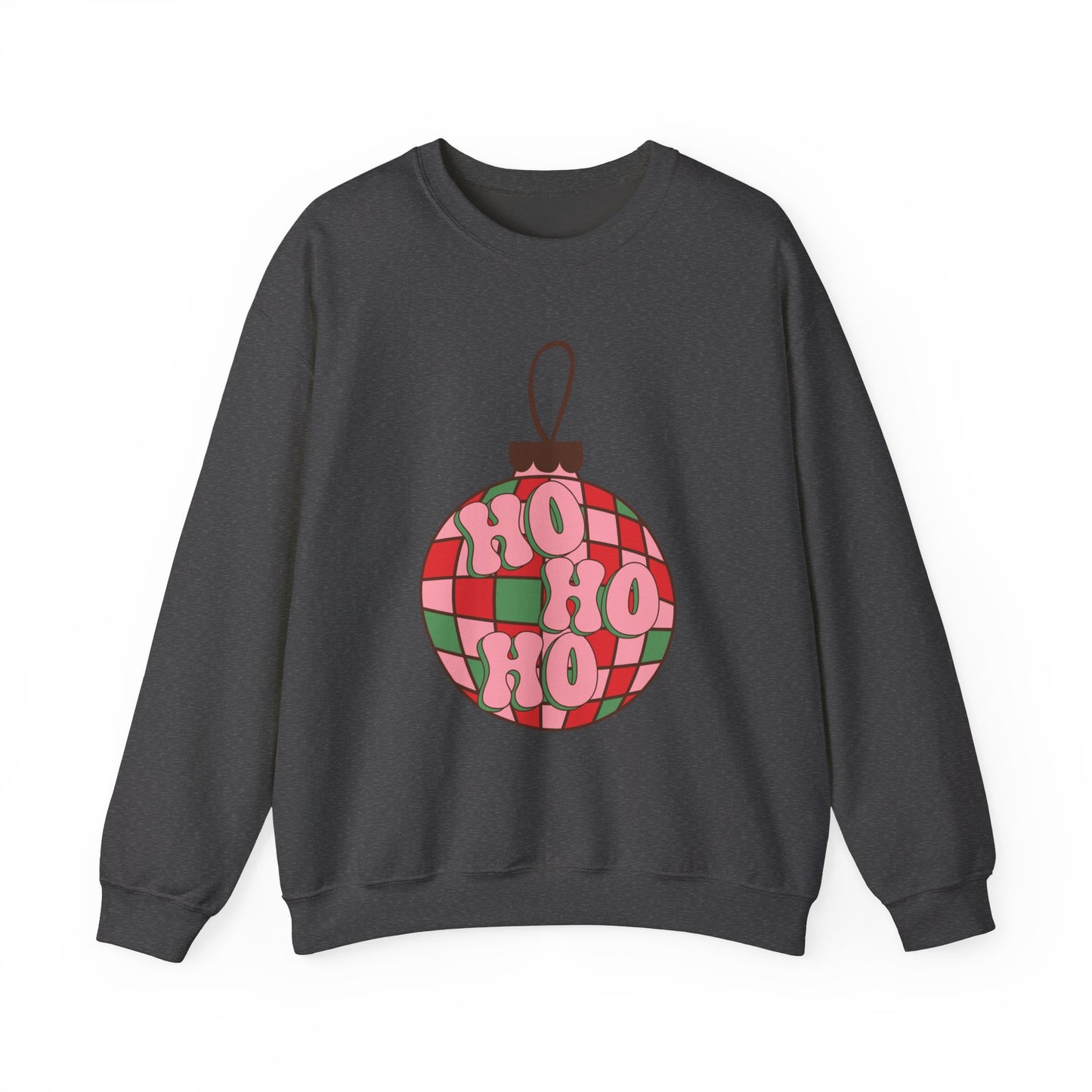 Ho Ho Ho Ornament Unisex Heavy Blend™ Crewneck Sweatshirt