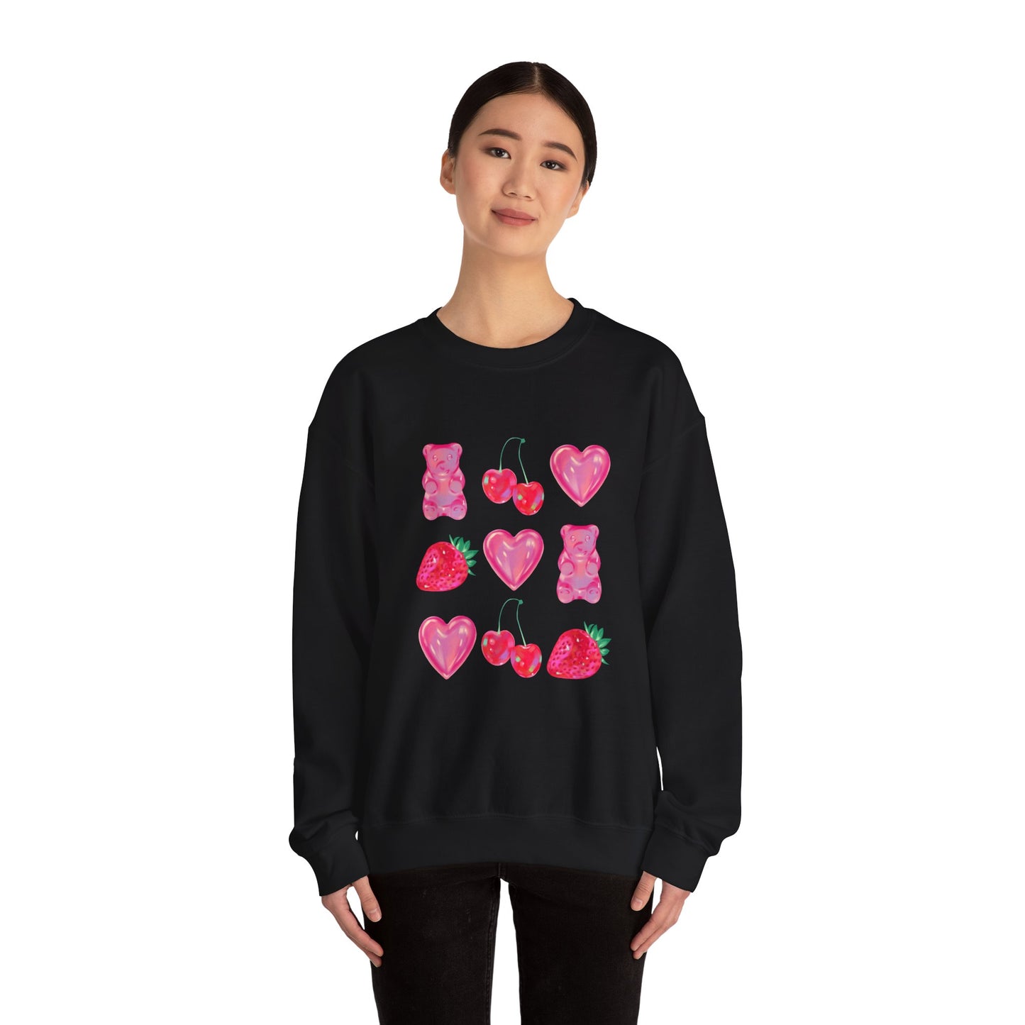 Valentine Coquette Unisex Heavy Blend™ Crewneck Sweatshirt