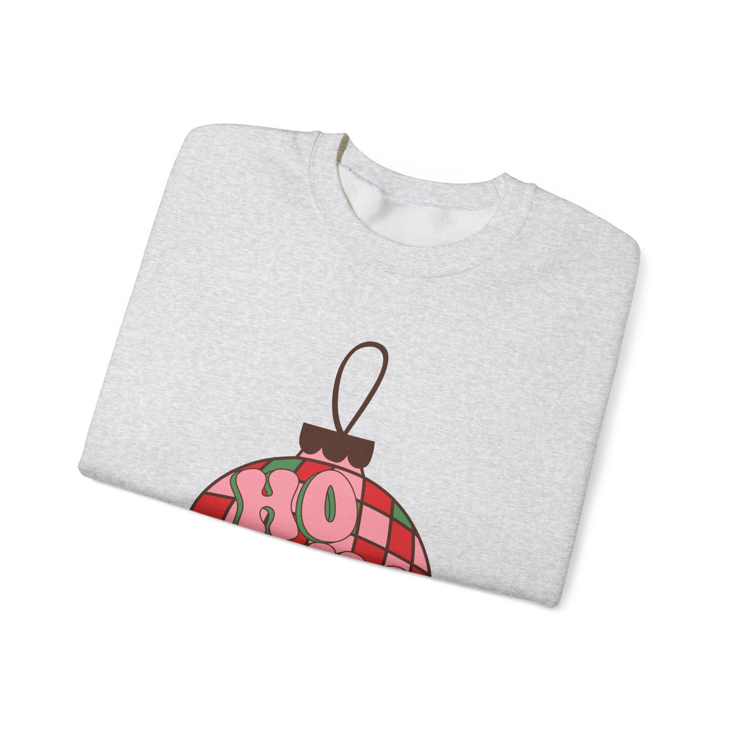 Ho Ho Ho Ornament Unisex Heavy Blend™ Crewneck Sweatshirt