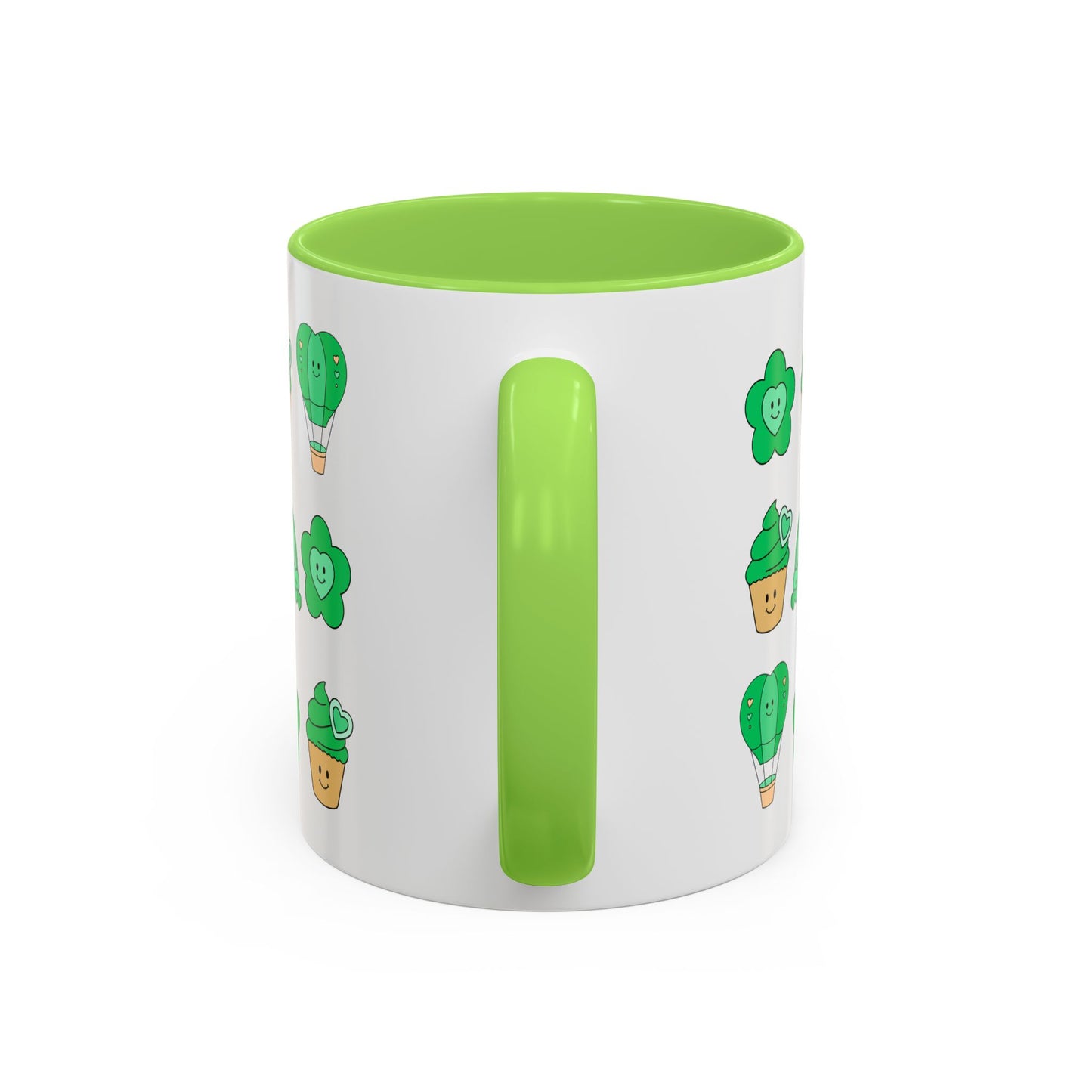 Cutesy St. Patrick's Day Coquette Colorful Mugs (11oz, 15oz)