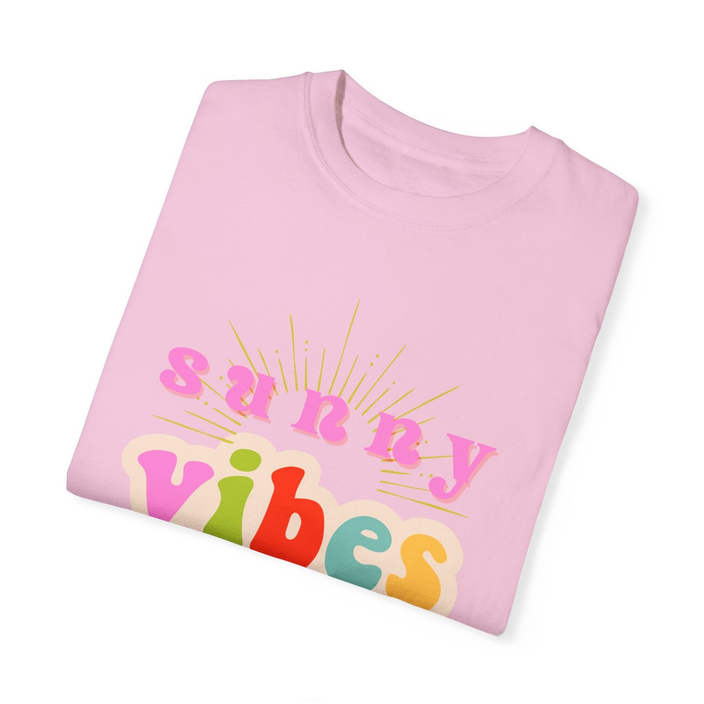 Sunny Vibes Unisex Garment-Dyed T-shirt