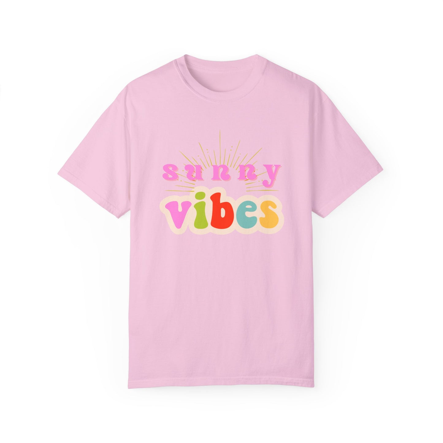 Sunny Vibes Unisex Garment-Dyed T-shirt