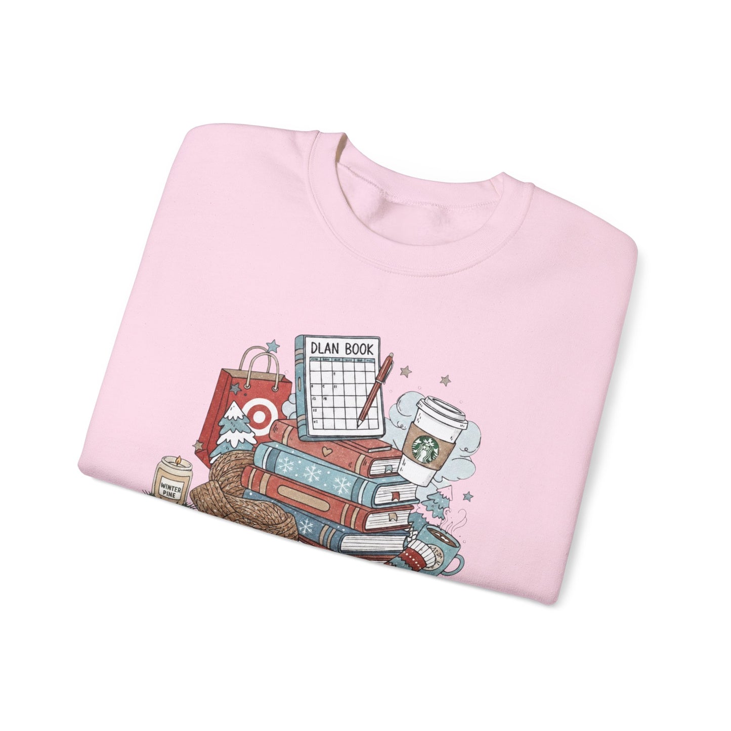 Teacher Crewneck Sweatshirt — Cozy Teacher Vibes Graphic