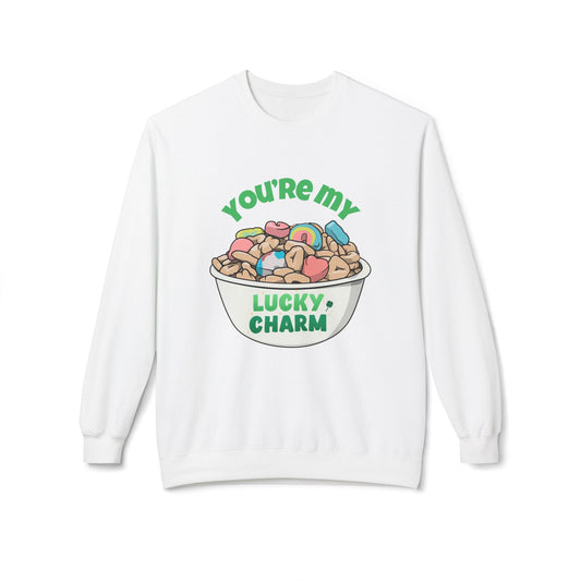 Your're My Lucky Charm Unisex Midweight Softstyle Fleece Crewneck Sweatshirt