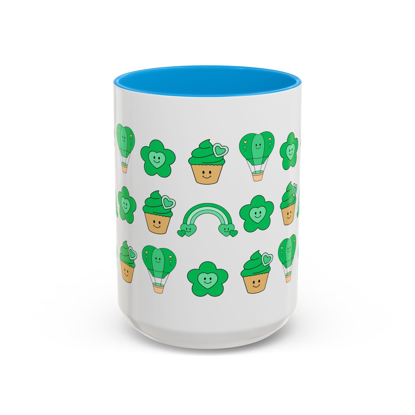 Cutesy St. Patrick's Day Coquette Colorful Mugs (11oz, 15oz)