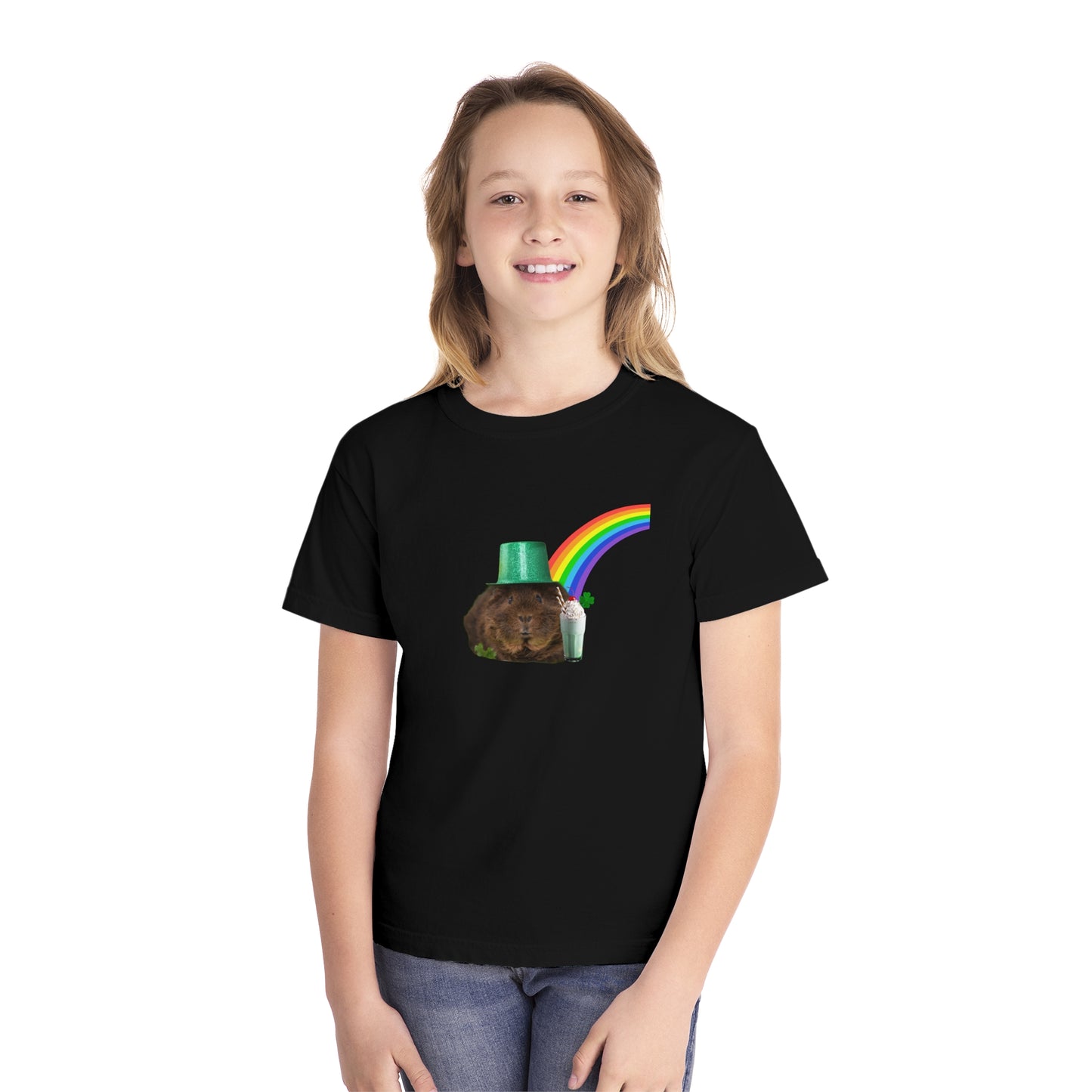 Leprechaun Guinea Pig Youth Midweight Tee