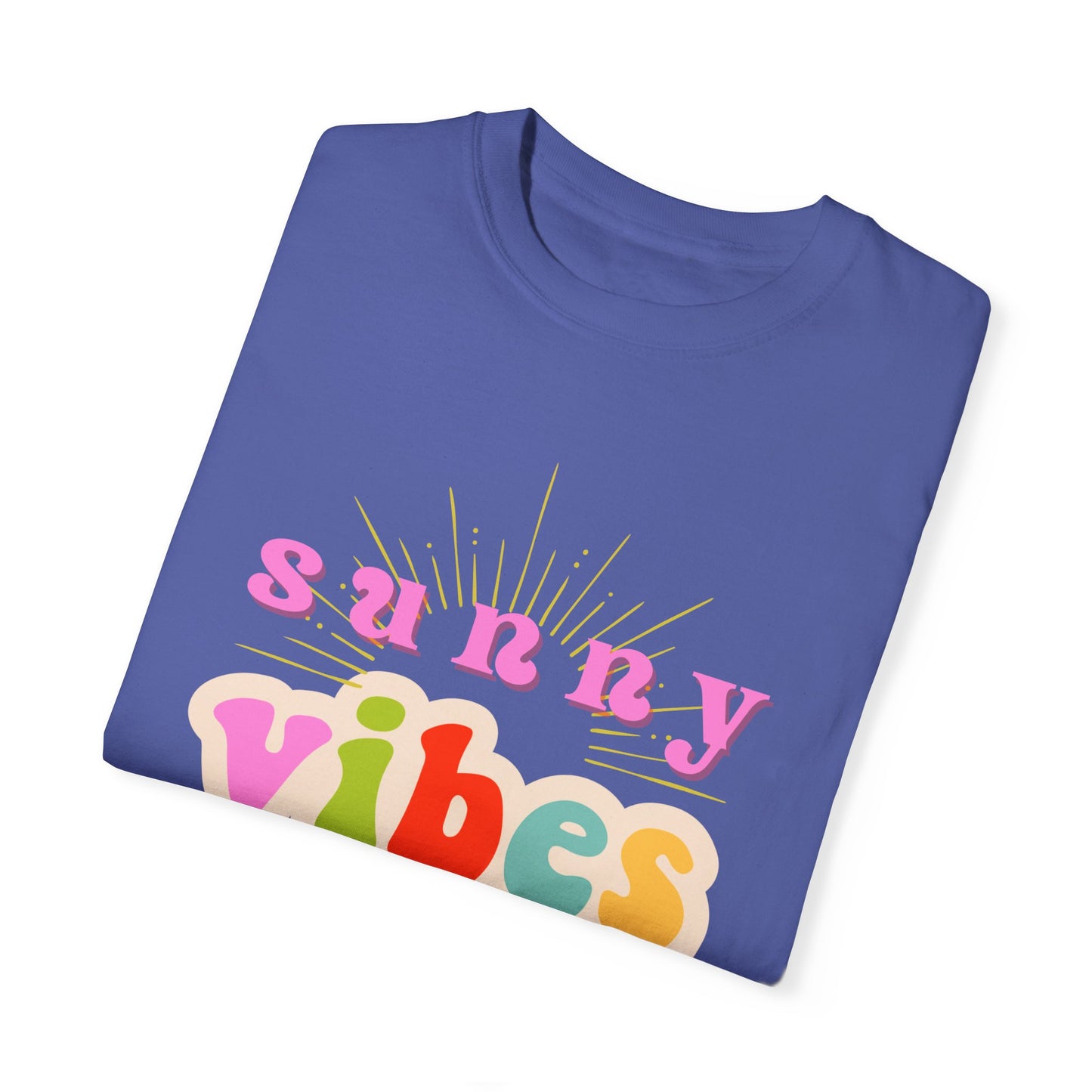 Sunny Vibes Unisex Garment-Dyed T-shirt