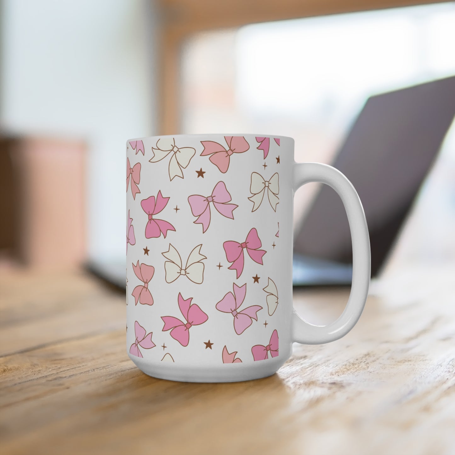 Bows and Stars Mug 15oz