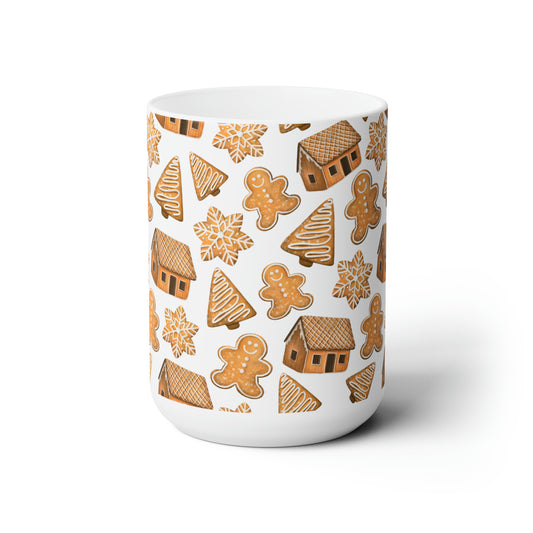 Gingerbread Cookies Ceramic Mug 15oz