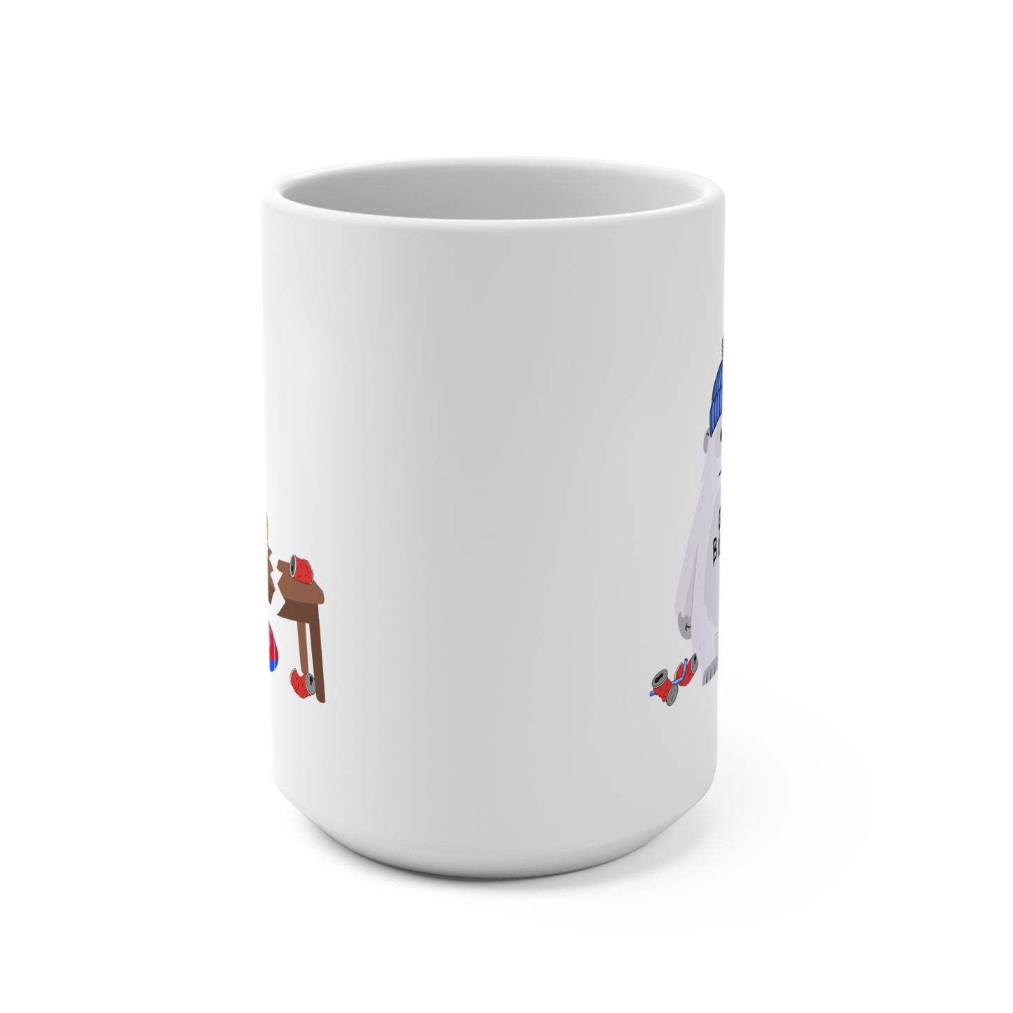 Buffalo Yeti 15oz Coffee Mug — 'Go Buffalo' Football Fan Gift