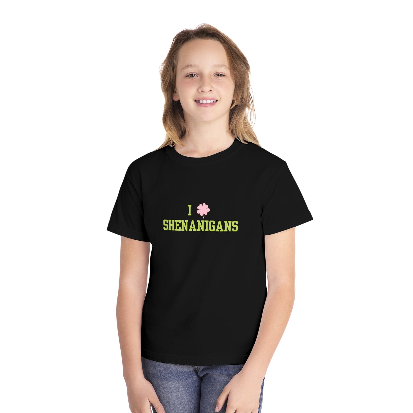 I <3 Shenanigans Youth Midweight Tee